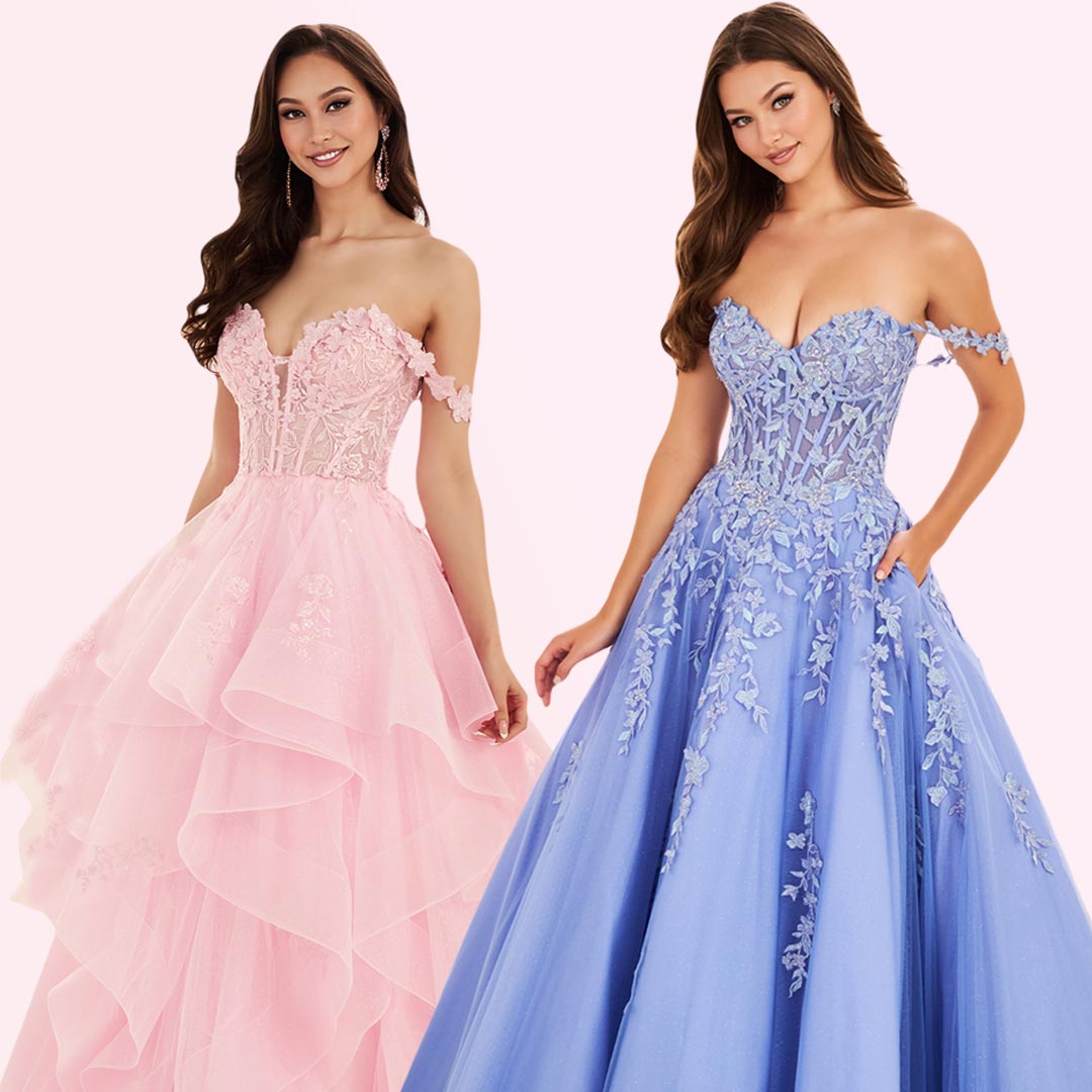 Ball Gown and A-Line Prom Dresses