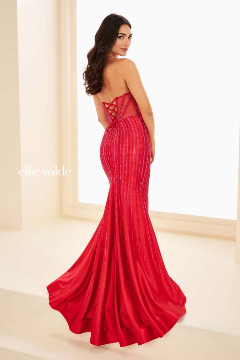 Red prom dress, Stars Fashion@Sterling Heights, MI