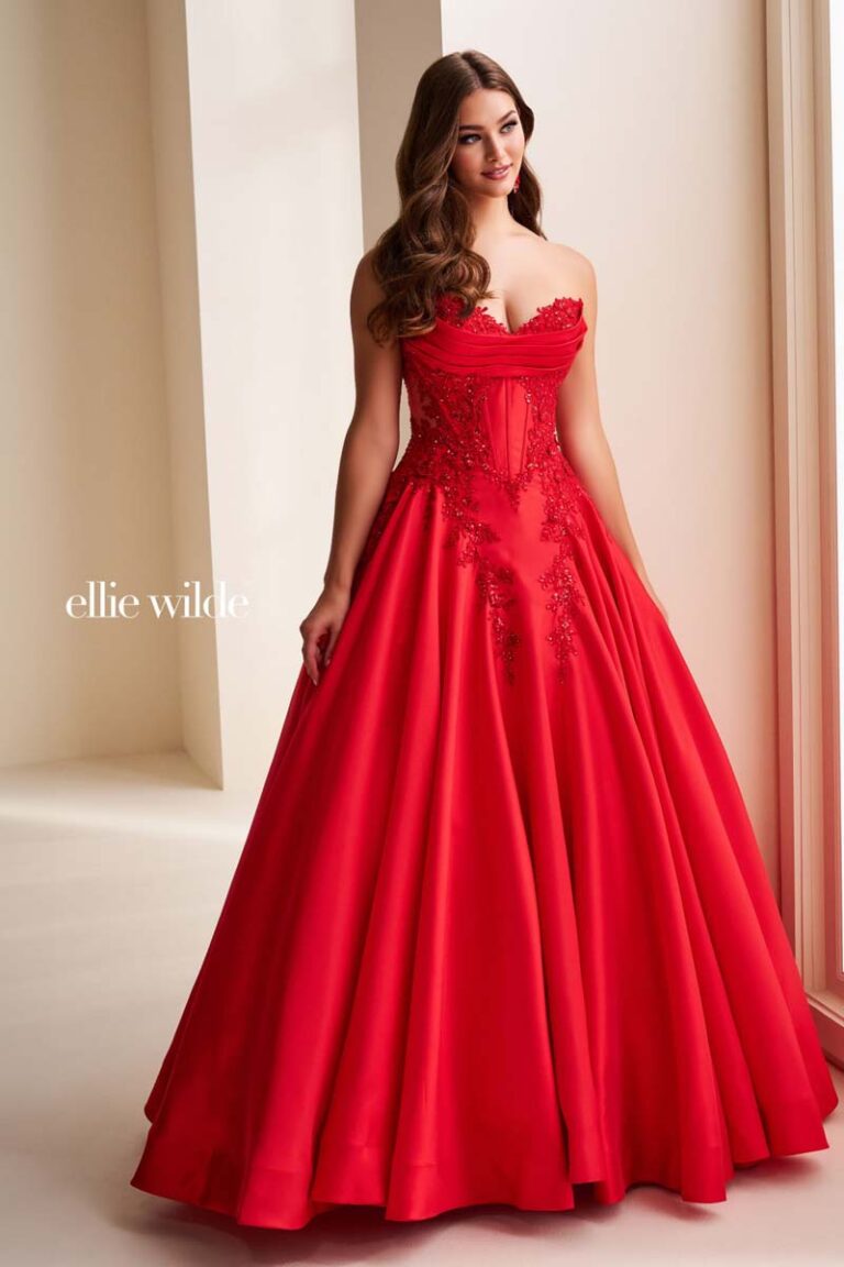Red prom dress, Stars Fashion@Sterling Heights, MI
