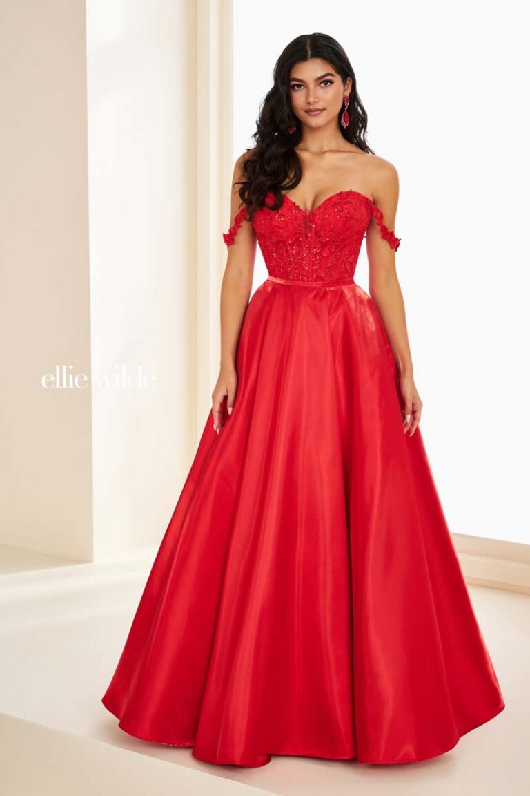Red prom dress, Stars Fashion@Sterling Heights, MI